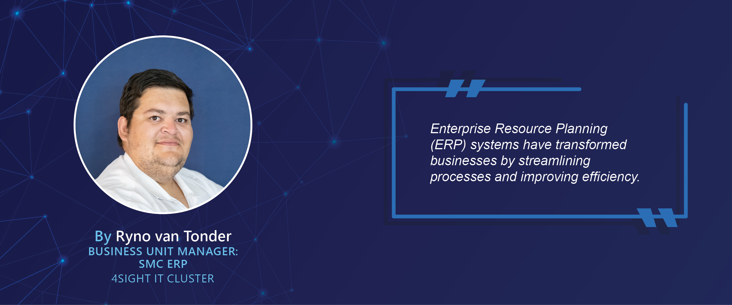 Ryno van Tonder Blog post Feature Aug2023